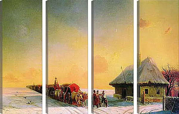 Модульная картина - Чумаки в Малоросии. Иван Айвазовский
Модульная картина - Чумаки в Малоросии. Иван Айвазовский