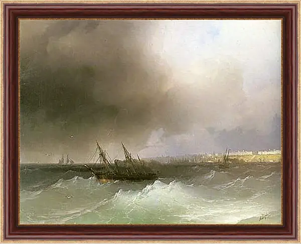Картина в раме - Вид Одессы с моря. Иван Айвазовский
Картина в раме - Вид Одессы с моря. Иван Айвазовский