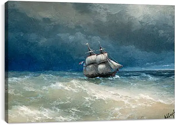 Постер на подрамнике - Бурное море. Иван Айвазовский
Постер на подрамнике - Бурное море. Иван Айвазовский