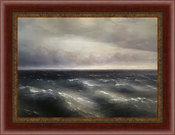 Картина в раме - Черное море (На Черном море начинает разыгрываться буря). Иван Айвазовский
Картина в раме - Черное море (На Черном море начинает разыгрываться буря). Иван Айвазовский