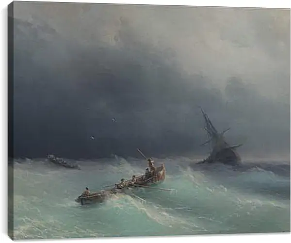 Постер на подрамнике - Буря на море. Иван Айвазовский
Постер на подрамнике - Буря на море. Иван Айвазовский