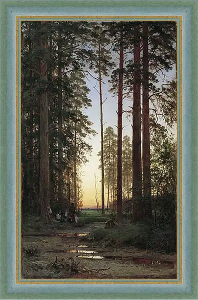Картина в раме - Опушка леса. Иван Шишкин
Картина в раме - Опушка леса. Иван Шишкин