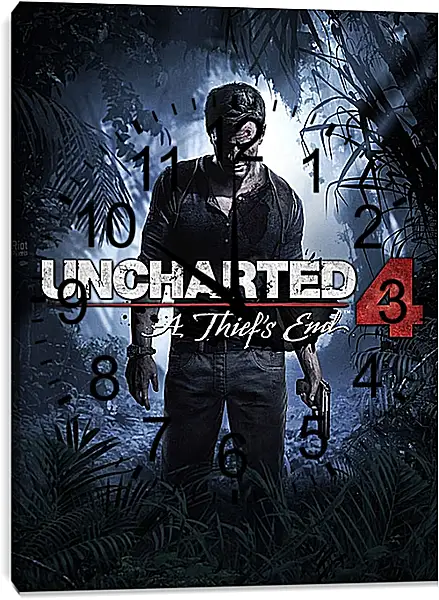 Часы картина - Uncharted 4 Часы картина - Uncharted 4