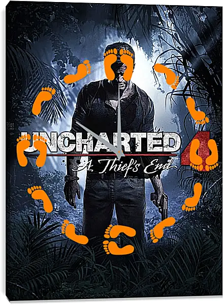 Часы картина - Uncharted 4 Часы картина - Uncharted 4