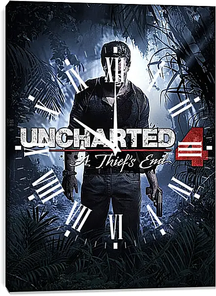 Часы картина - Uncharted 4 Часы картина - Uncharted 4
