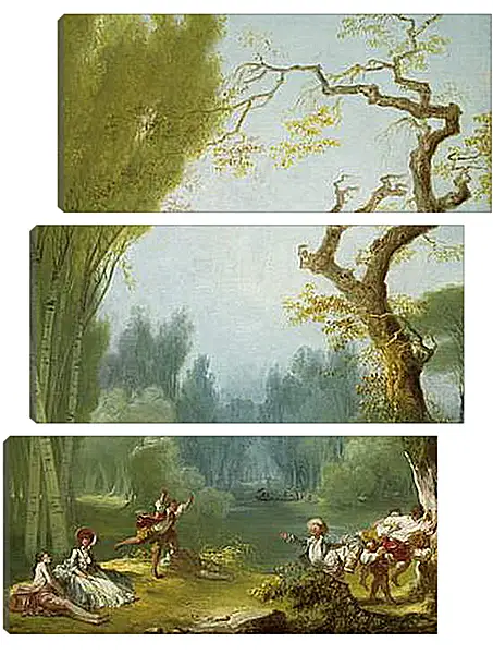 Модульная картина - A Game of Horse and Rider. Жан Оноре Фрагонар
Модульная картина - A Game of Horse and Rider. Жан Оноре Фрагонар