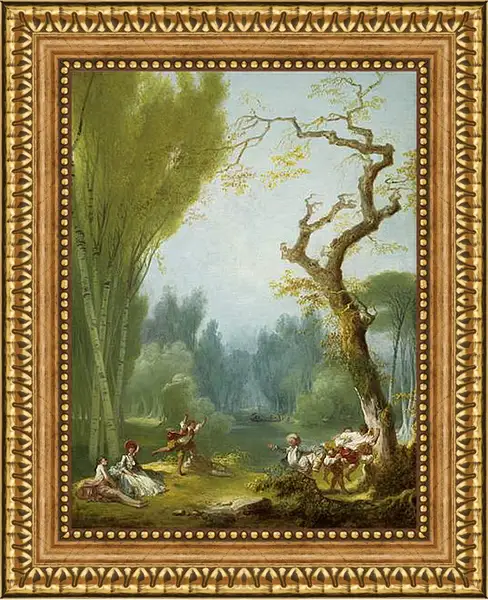 Картина в раме - A Game of Horse and Rider. Жан Оноре Фрагонар
Картина в раме - A Game of Horse and Rider. Жан Оноре Фрагонар