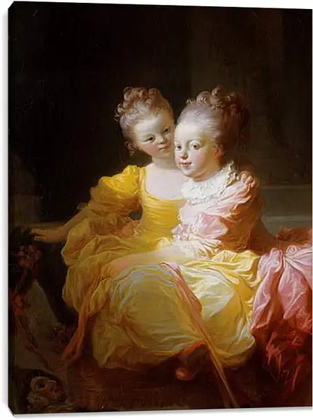 Постер на подрамнике - the two sisters. Жан Оноре Фрагонар
Постер на подрамнике - the two sisters. Жан Оноре Фрагонар
