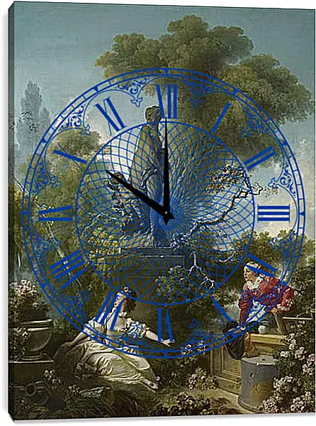 Часы картина - The progress of love: the meeting - Свидание. Жан Оноре Фрагонар
Часы картина - The progress of love: the meeting - Свидание. Жан Оноре Фрагонар