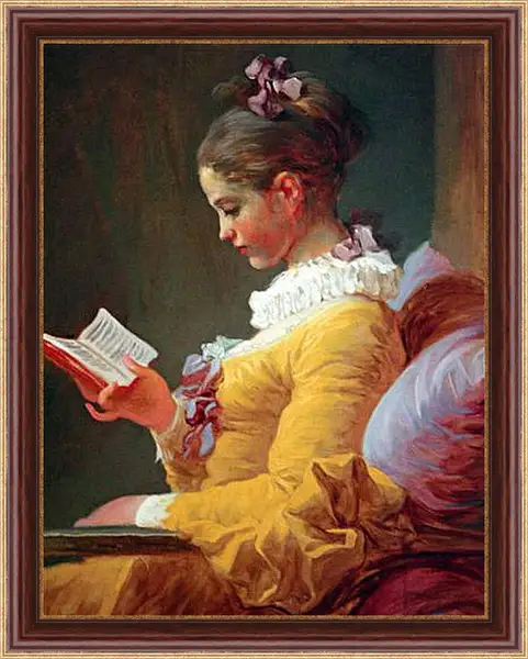 Картина в раме - A Young Girl Reading. Жан Оноре Фрагонар
Картина в раме - A Young Girl Reading. Жан Оноре Фрагонар