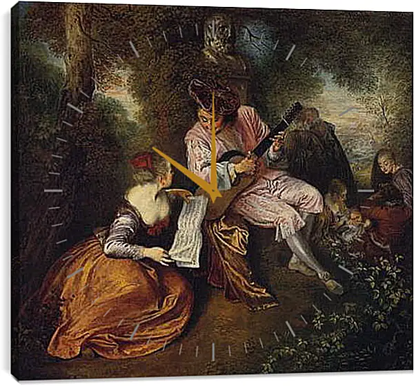Часы картина - The Scale of Love. Жан Оноре Фрагонар
Часы картина - The Scale of Love. Жан Оноре Фрагонар