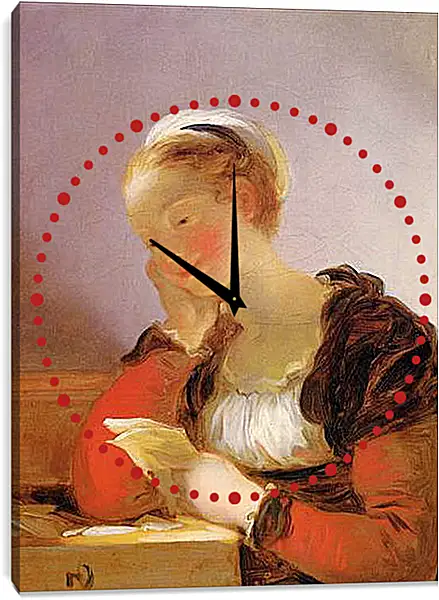 Часы картина - The Letter. Жан Оноре Фрагонар
Часы картина - The Letter. Жан Оноре Фрагонар