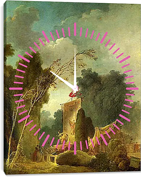 Часы картина - The Feast of Saint Cloud. Жан Оноре Фрагонар
Часы картина - The Feast of Saint Cloud. Жан Оноре Фрагонар