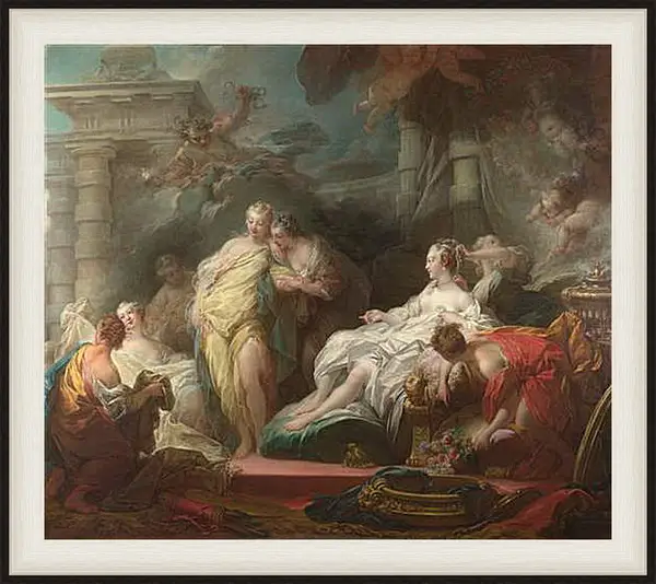 Картина в раме - Psyche showing her Sisters her Gifts from Cupid. Жан Оноре Фрагонар
Картина в раме - Psyche showing her Sisters her Gifts from Cupid. Жан Оноре Фрагонар