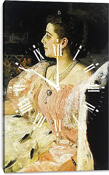 Часы картина - Портрет графини Наталии П. Головиной. Илья Репин
Часы картина - Портрет графини Наталии П. Головиной. Илья Репин