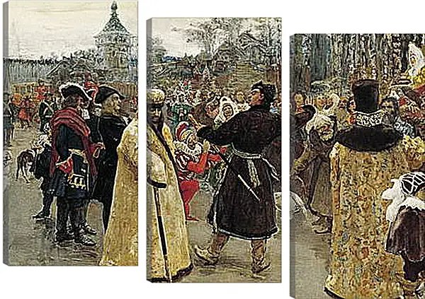 Модульная картина - Приезд царей Петра и Иоанна. Илья Репин
Модульная картина - Приезд царей Петра и Иоанна. Илья Репин