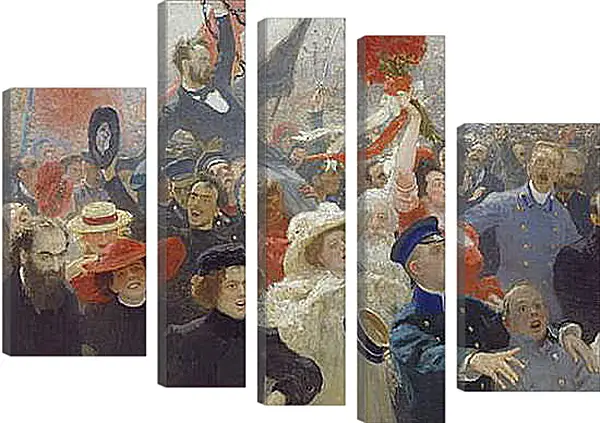 Модульная картина - 18 октября 1905 года. Илья Репин
Модульная картина - 18 октября 1905 года. Илья Репин