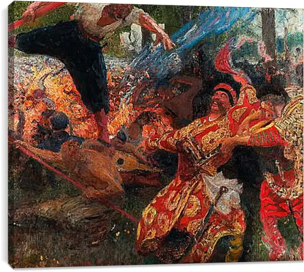 Постер на подрамнике - Гопак. Илья Репин
Постер на подрамнике - Гопак. Илья Репин
