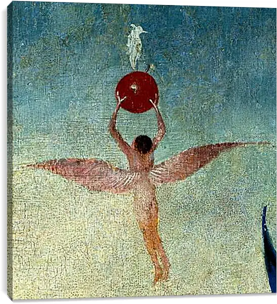 Постер на подрамнике - Winged man with fruit flies to heaven. Иероним Босх
Постер на подрамнике - Winged man with fruit flies to heaven. Иероним Босх