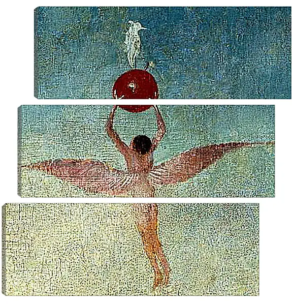 Модульная картина - Winged man with fruit flies to heaven. Иероним Босх
Модульная картина - Winged man with fruit flies to heaven. Иероним Босх
