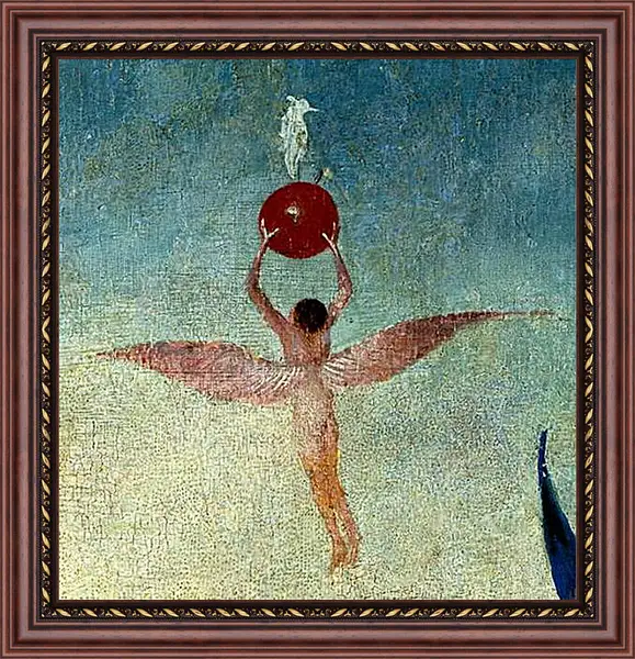 Картина в раме - Winged man with fruit flies to heaven. Иероним Босх
Картина в раме - Winged man with fruit flies to heaven. Иероним Босх