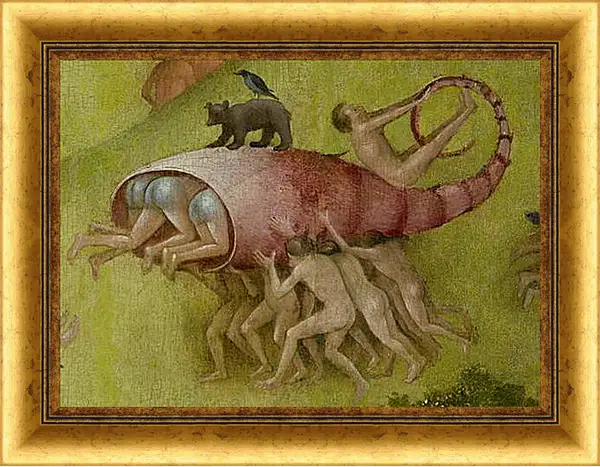 Картина в раме - Lobster shell with people. Иероним Босх
Картина в раме - Lobster shell with people. Иероним Босх