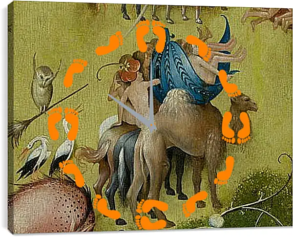 Часы картина - Camel and people in a leaf. Иероним Босх
Часы картина - Camel and people in a leaf. Иероним Босх