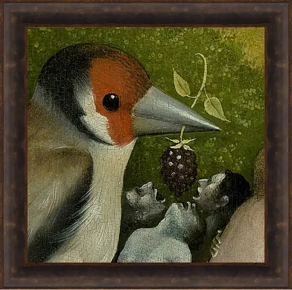 Картина в раме - Bird feeding men. Иероним Босх
Картина в раме - Bird feeding men. Иероним Босх