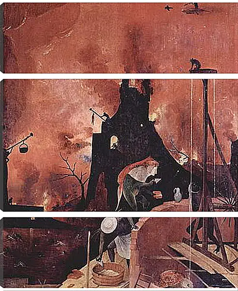 Модульная картина - Heuwagen, Triptychon, rechter Flugel - Die Holle. Иероним Босх
Модульная картина - Heuwagen, Triptychon, rechter Flugel - Die Holle. Иероним Босх