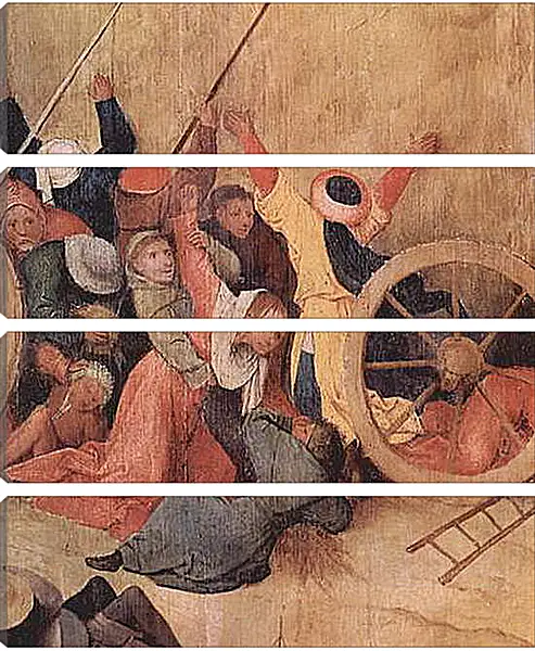 Модульная картина - Heuwagen, Triptychon, Mitteltafel - Der Heuwagen. Иероним Босх
Модульная картина - Heuwagen, Triptychon, Mitteltafel - Der Heuwagen. Иероним Босх