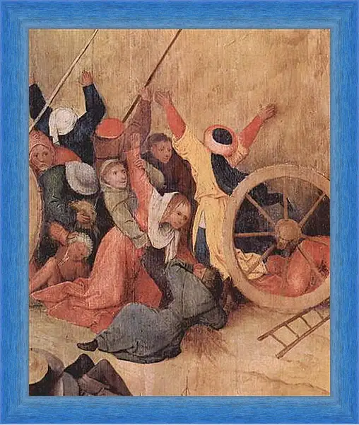 Картина в раме - Heuwagen, Triptychon, Mitteltafel - Der Heuwagen. Иероним Босх
Картина в раме - Heuwagen, Triptychon, Mitteltafel - Der Heuwagen. Иероним Босх