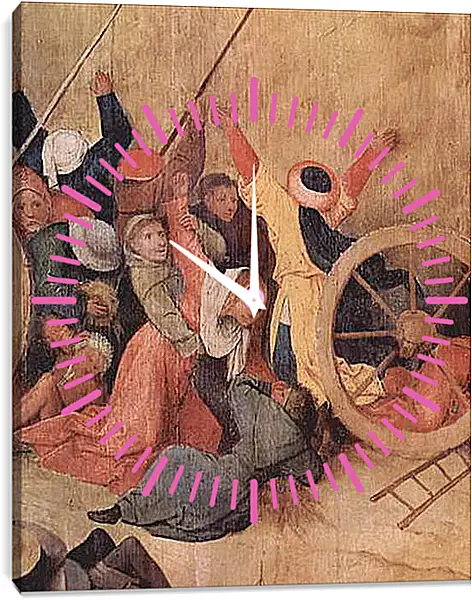 Часы картина - Heuwagen, Triptychon, Mitteltafel - Der Heuwagen. Иероним Босх
Часы картина - Heuwagen, Triptychon, Mitteltafel - Der Heuwagen. Иероним Босх