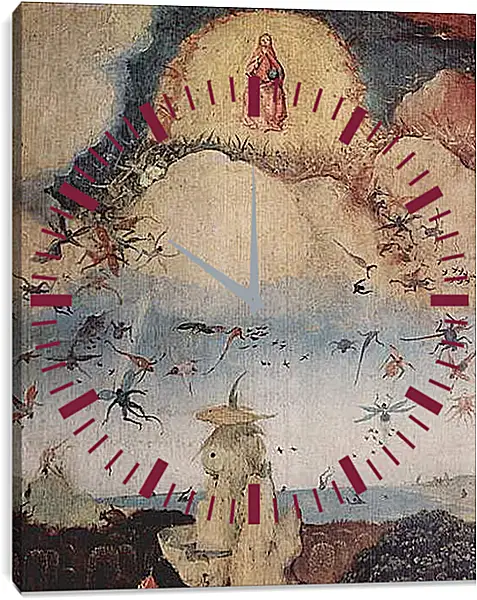 Часы картина - Haywain, Triptych, left wing-The Earthly Paradise. Иероним Босх
Часы картина - Haywain, Triptych, left wing-The Earthly Paradise. Иероним Босх