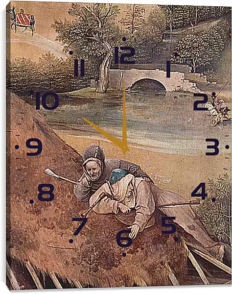 Часы картина - Epiphanie-Triptychon, Mitteltafel - Anbetung der Heiligen Drei Konige. Иероним Босх
Часы картина - Epiphanie-Triptychon, Mitteltafel - Anbetung der Heiligen Drei Konige. Иероним Босх