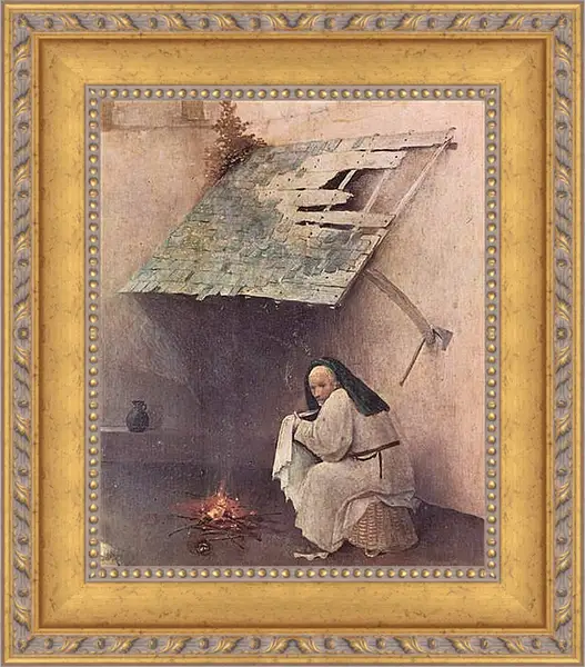 Картина в раме - Epiphanie-Triptychon, linker Flugel - Hl. Petrus und kniender Stifter. Иероним Босх
Картина в раме - Epiphanie-Triptychon, linker Flugel - Hl. Petrus und kniender Stifter. Иероним Босх