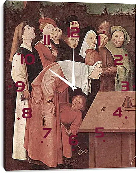 Часы картина - Der Zauberkunstler. Иероним Босх
Часы картина - Der Zauberkunstler. Иероним Босх