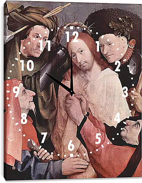 Часы картина - Christ crowned with Thorns. Иероним Босх
Часы картина - Christ crowned with Thorns. Иероним Босх