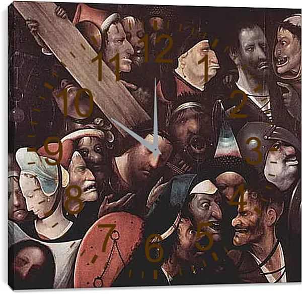 Часы картина - Christ Carrying the Cross. Иероним Босх
Часы картина - Christ Carrying the Cross. Иероним Босх