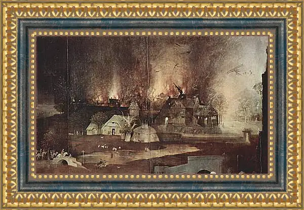 Картина в раме - Antoniusaltar, Triptychon, Mitteltafel - Versuchung des Hl. Antonius. Иероним Босх
Картина в раме - Antoniusaltar, Triptychon, Mitteltafel - Versuchung des Hl. Antonius. Иероним Босх