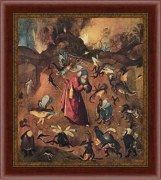 Картина в раме - Versuchung des Hl. Antonius. Иероним Босх
Картина в раме - Versuchung des Hl. Antonius. Иероним Босх