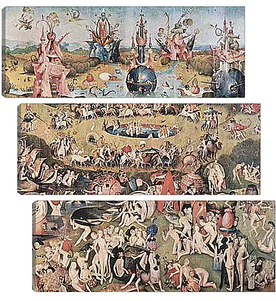 Модульная картина - The Garden of Earthly Delights. Иероним Босх
Модульная картина - The Garden of Earthly Delights. Иероним Босх