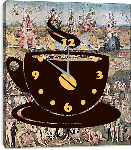 Часы картина - The Garden of Earthly Delights. Иероним Босх
Часы картина - The Garden of Earthly Delights. Иероним Босх