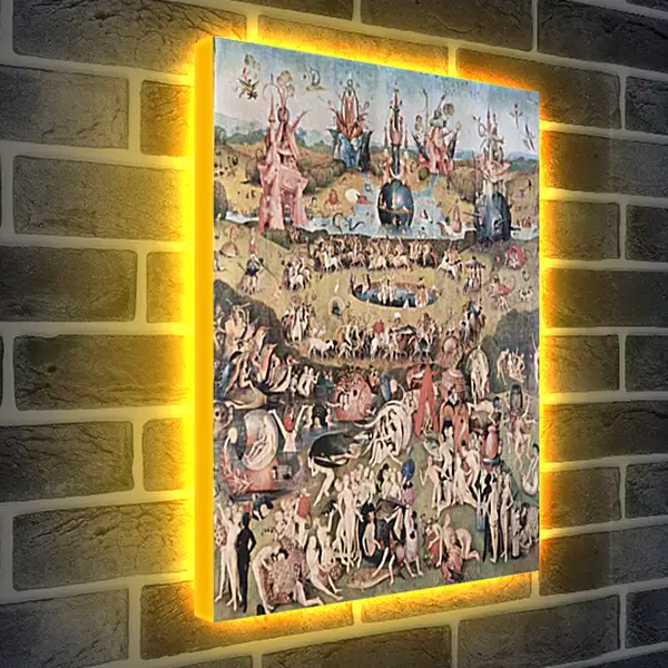 Лайтбокс световая панель - The Garden of Earthly Delights. Иероним Босх
Лайтбокс световая панель - The Garden of Earthly Delights. Иероним Босх