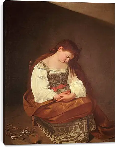 Постер на подрамнике - Penitent Magdalene. Микеланджело Караваджо
Постер на подрамнике - Penitent Magdalene. Микеланджело Караваджо