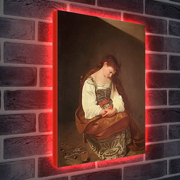 Лайтбокс световая панель - Penitent Magdalene. Микеланджело Караваджо
Лайтбокс световая панель - Penitent Magdalene. Микеланджело Караваджо