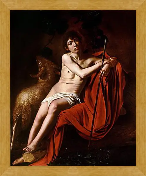 Картина в раме - John the Baptist. Микеланджело Караваджо
Картина в раме - John the Baptist. Микеланджело Караваджо