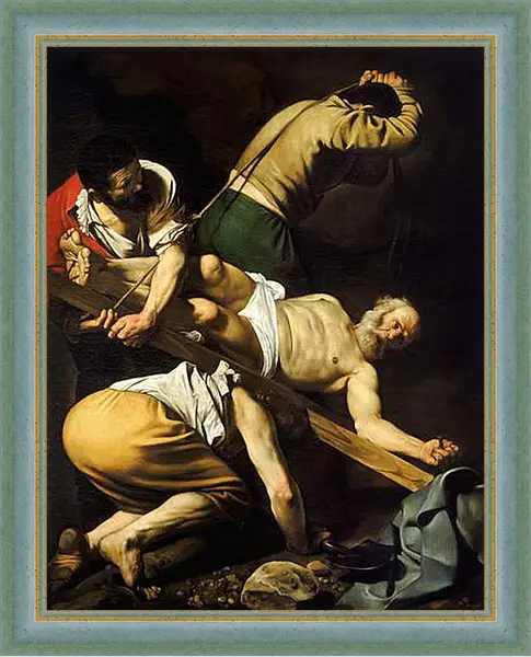 Картина в раме - Crucifixion of Saint Peter. Микеланджело Караваджо
Картина в раме - Crucifixion of Saint Peter. Микеланджело Караваджо