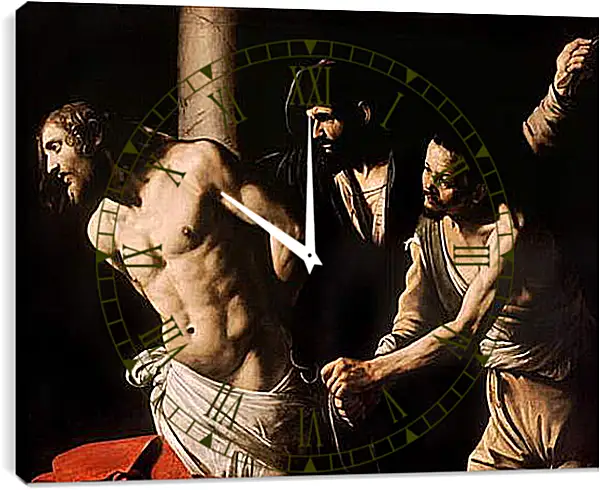 Часы картина - Christ at the Column. Микеланджело Караваджо
Часы картина - Christ at the Column. Микеланджело Караваджо