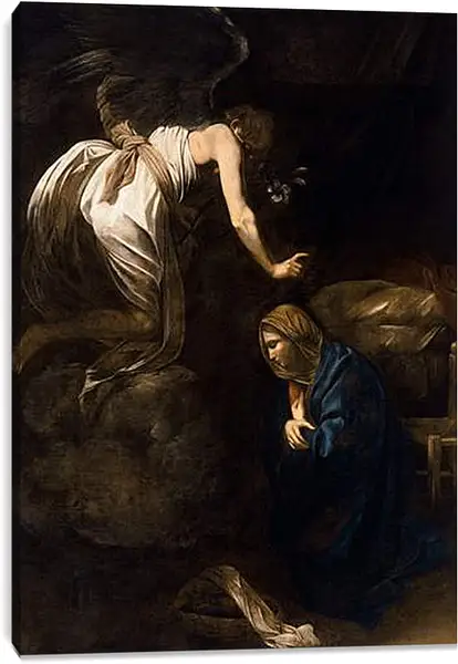 Постер на подрамнике - Annunciation. Микеланджело Караваджо
Постер на подрамнике - Annunciation. Микеланджело Караваджо