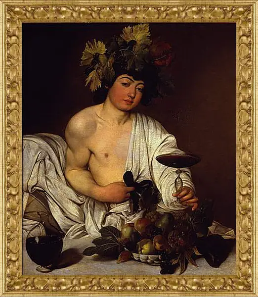 Картина в раме - The adolescent Bacchus. Микеланджело Караваджо
Картина в раме - The adolescent Bacchus. Микеланджело Караваджо